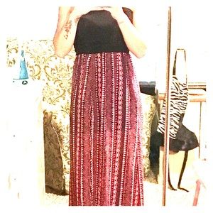 Strapless dress w shorter layer underneath